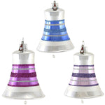 Santa Land Yuletide Celebration Bells S/3