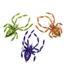 Santa Land Halloween Spiders Clip On